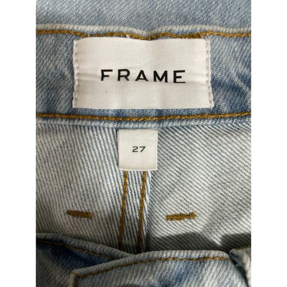 NWT FRAME Le High'N'Tight Straigh High Rise Jeans, Size 27 - Picture 6 of 11